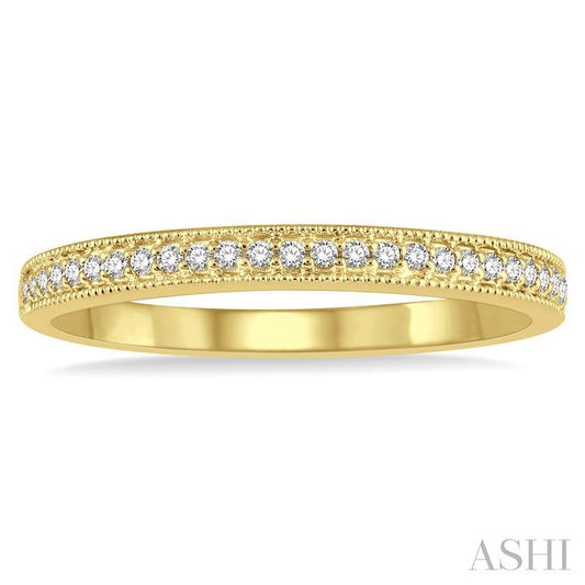ASHI Diamond Wedding Band 33338PPFHYG