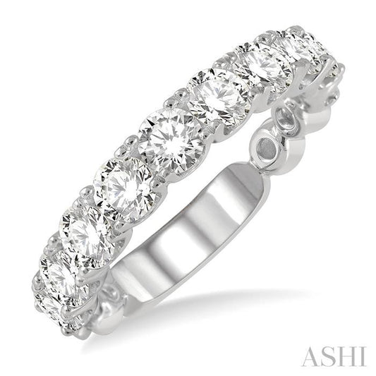 ASHI Diamond Wedding Band 33350PPFHWG-2.00