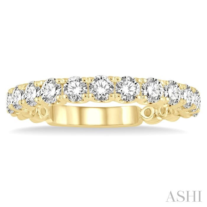 ASHI Diamond Wedding Band 33351PPFHYG