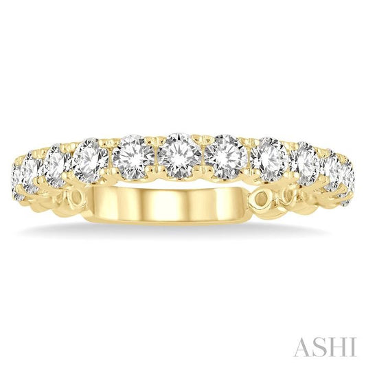 ASHI Diamond Wedding Band 33351PPFHYG