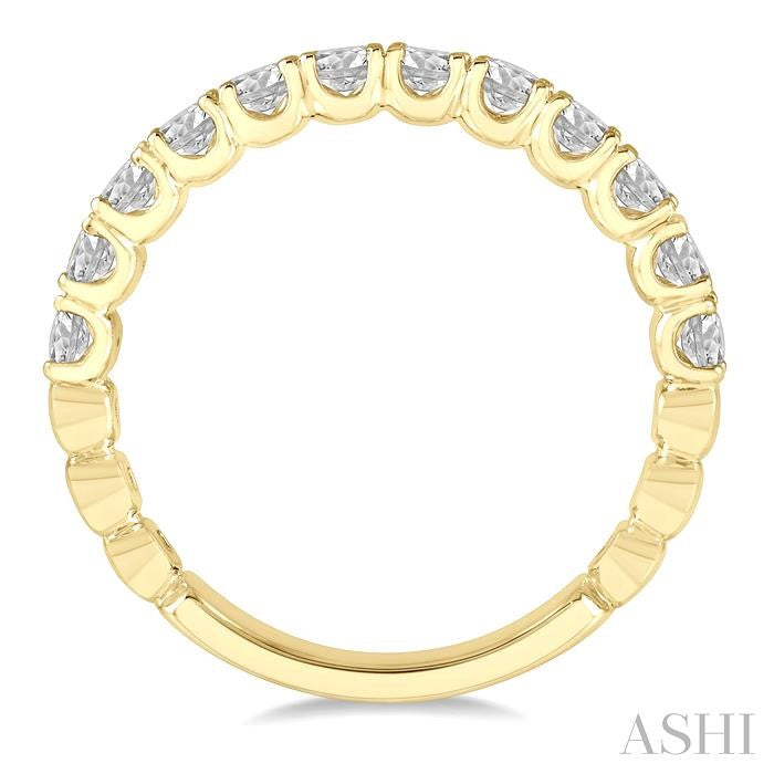 ASHI Diamond Wedding Band 33352PPFHYG