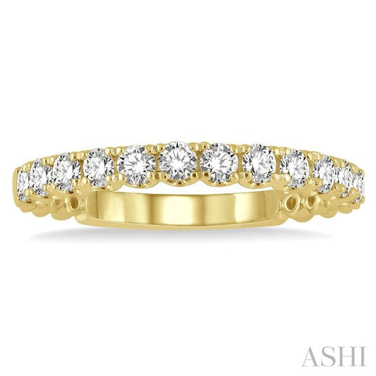 ASHI Diamond Wedding Band 33353PPFHYG
