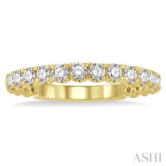 ASHI Diamond Wedding Band 33353PPFHYG