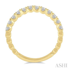 ASHI Diamond Wedding Band 33353PPFHYG