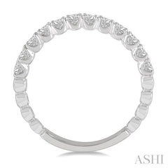 ASHI Diamond Wedding Band 33353PPPGPL