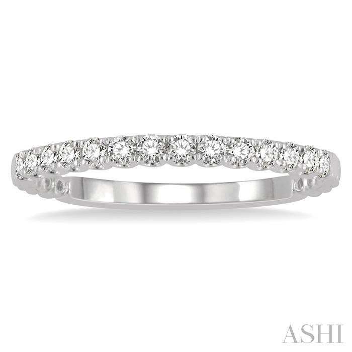 ASHI Diamond Wedding Band 33356PPPGPL