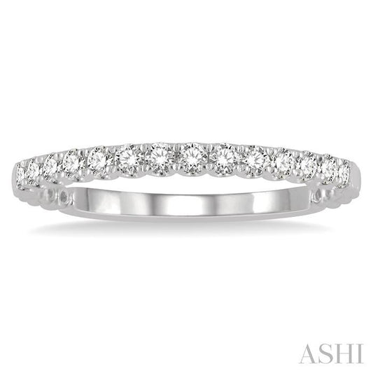 ASHI Diamond Wedding Band 33356PPPGPL