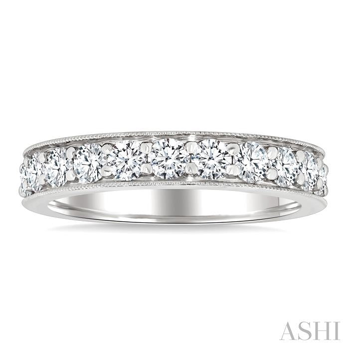 ASHI Eternity Diamond Wedding Band 33360PPFGWG-2.00