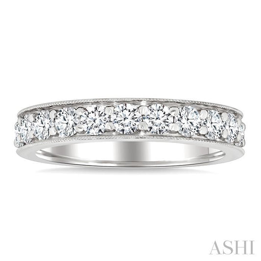 ASHI Eternity Diamond Wedding Band 33360PPFGWG-2.00