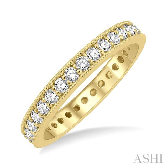 ASHI Eternity Diamond Wedding Band 33361PPFGYG