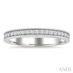 ASHI Eternity Diamond Wedding Band 33363PPFGWG