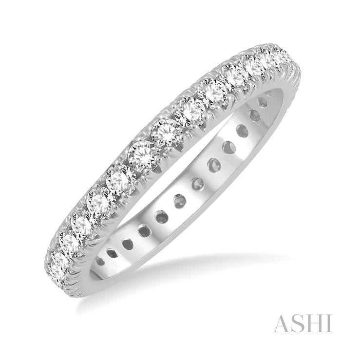 ASHI Eternity Diamond Wedding Band 33371PPFGWG