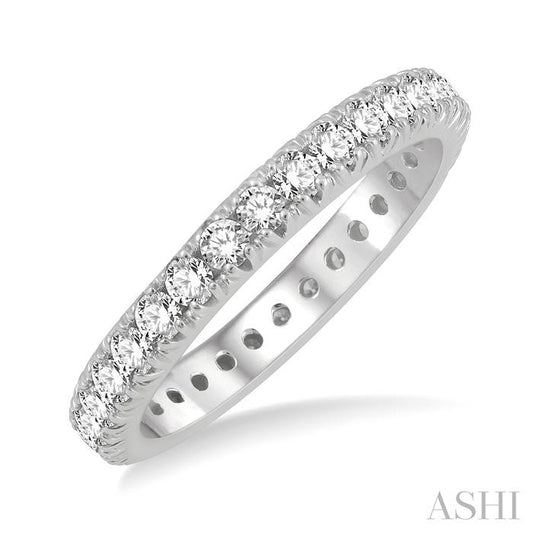 ASHI Eternity Diamond Wedding Band 33371PPFGWG