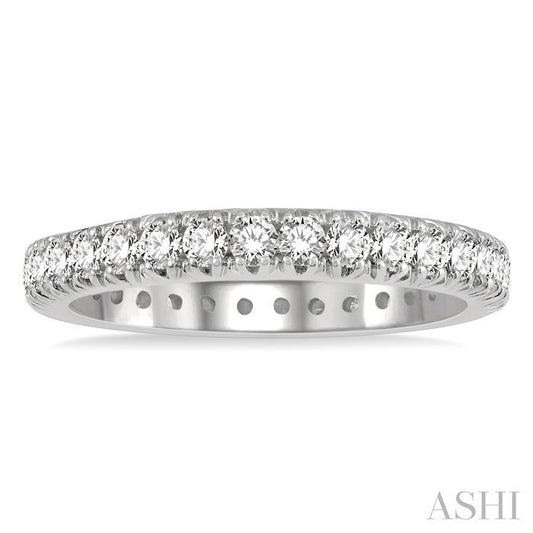ASHI Eternity Diamond Wedding Band 33371PPFGWG