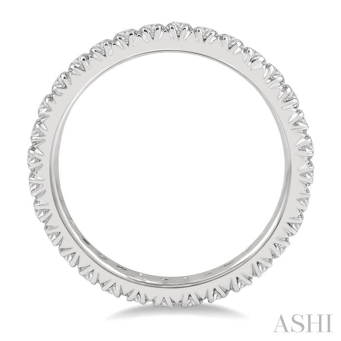ASHI Eternity Diamond Wedding Band 33371PPFGWG