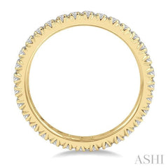 ASHI Eternity Diamond Wedding Band 33371PPFGYG