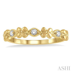 ASHI Stackable Diamond Fashion Band 335A8PPTGYG