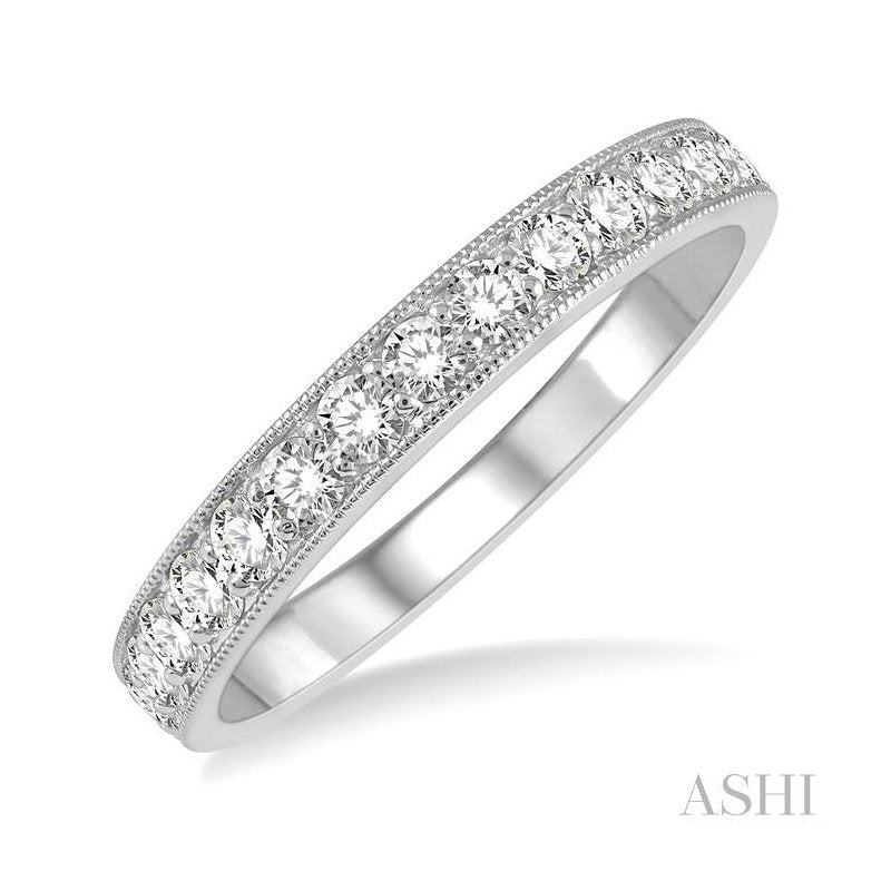 ASHI Diamond Wedding Band 33333PPFGWG