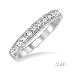 ASHI Diamond Wedding Band 33333PPFGWG