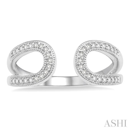 ASHI Diamond Fashion Open Ring 34338PPTSWG