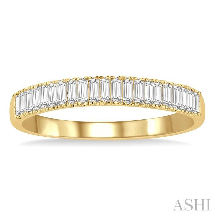 ASHI Stackable Baguette Diamond Fashion Band 343A5PPFGYG