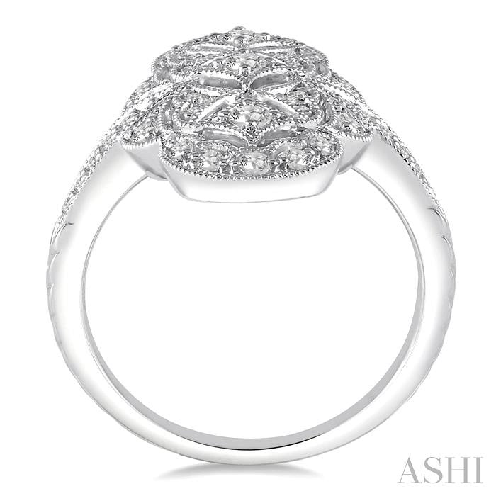 ASHI Floral Lattice Diamond Fashion Ring 34423PPFHWG