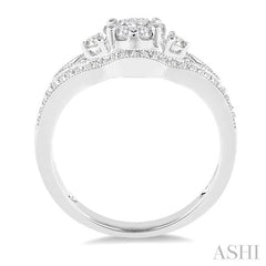 ASHI Round Shape Lovebright Diamond Ring 34663PPFVWG