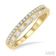 ASHI Stackable Baguette Diamond Fashion Band 348A3PPFGYG
