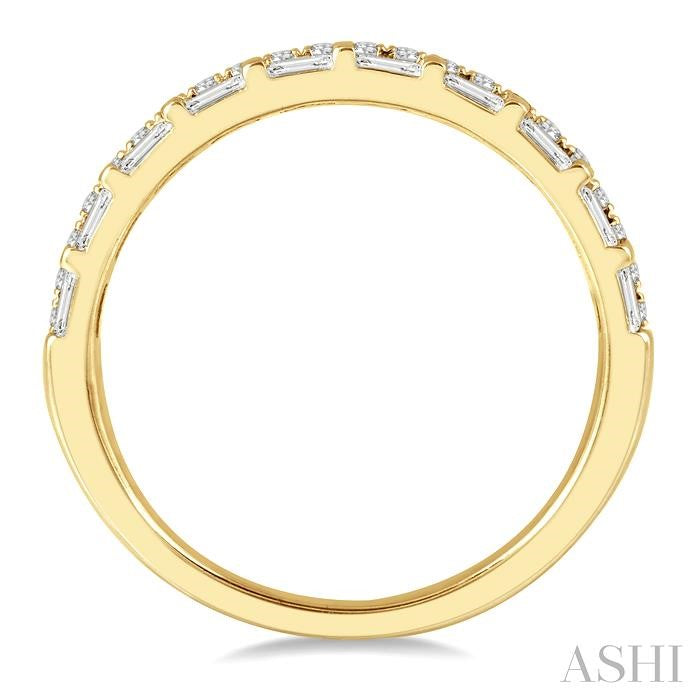 ASHI Stackable Baguette Diamond Fashion Band 348A3PPFGYG