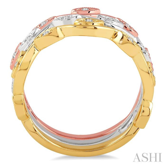ASHI Stackable Diamond Band Set 34937PPFN3T