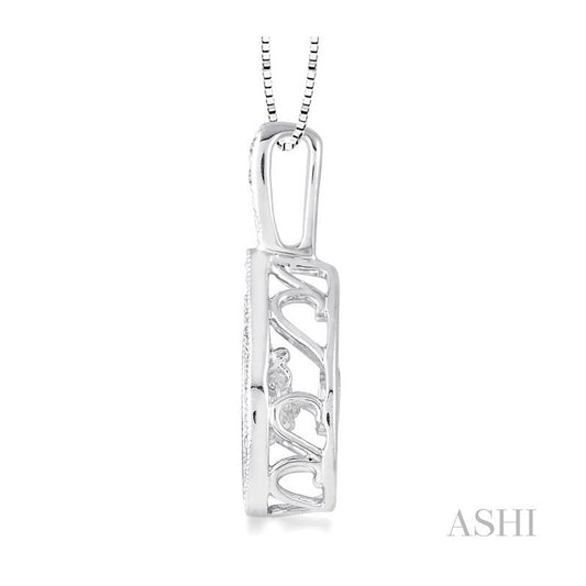 ASHI Pear Shape Emotion Diamond Pendant 69175PPFHPDWG