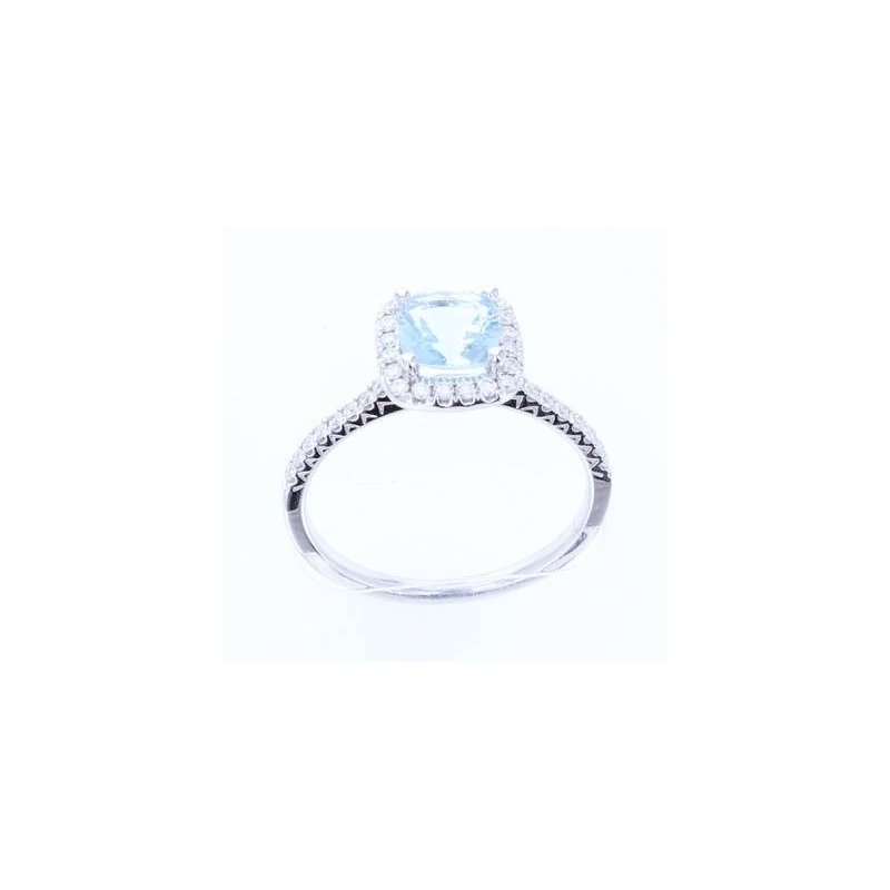 Le Vian 14K Vanilla Gold® Sea Blue Aquamarine® 3/4 cts. Ring TQZI 64