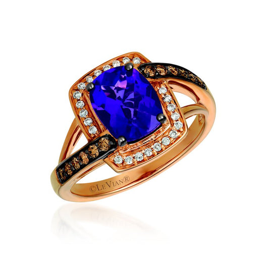 Le Vian 14K Strawberry Gold® Grape Amethyst™ 1 1/2 cts. Ring TRBI 1520