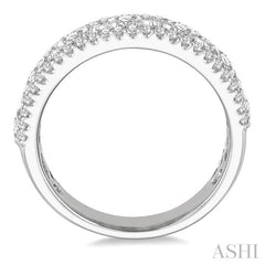 ASHI Baguette Diamond Fashion Band 35411PPFHWG