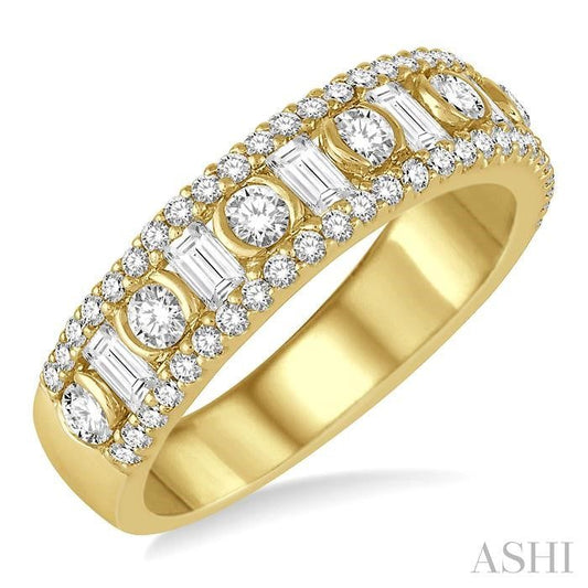 ASHI Baguette Diamond Fashion Band 35411PPFHYG