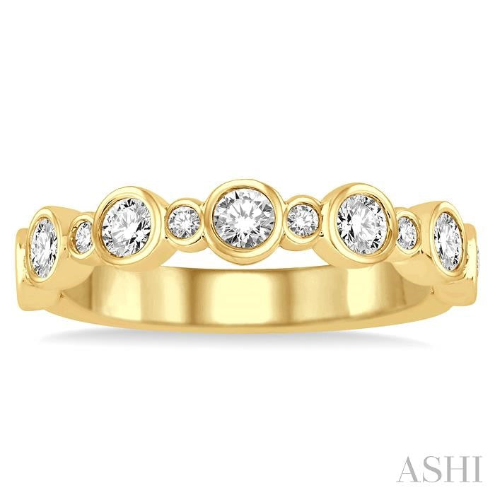 ASHI Stackable Diamond Wedding Band 35802PPFHYG