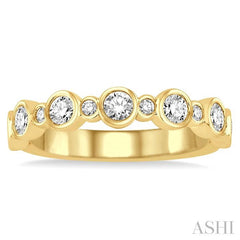 ASHI Stackable Diamond Wedding Band 35802PPFHYG