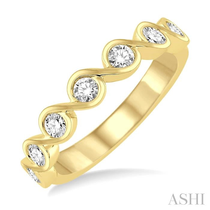 ASHI Stackable Diamond Wedding Band 35813PPFHYG