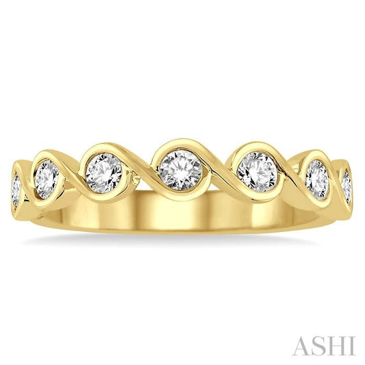 ASHI Stackable Diamond Wedding Band 35813PPFHYG