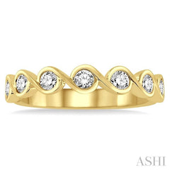 ASHI Stackable Diamond Wedding Band 35813PPFHYG
