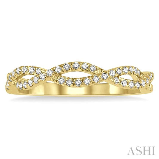 ASHI Swirl Diamond Fashion Ring 359A7PPFHYG