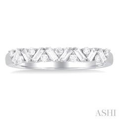ASHI Scatter Zig-Zag Baguette Diamond Fashion Band 360E5PPFGWG