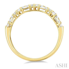 ASHI Baguette Diamond Fashion Band 360H0PPFGYG-1.10