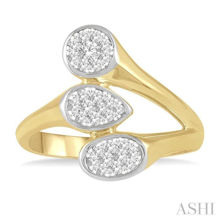 ASHI Mixed Shape Lovebright Diamond Fashion Ring 360P5PPTGYW