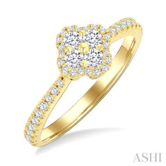 ASHI Clover Diamond Fashion Ring 360W3PPFGYG