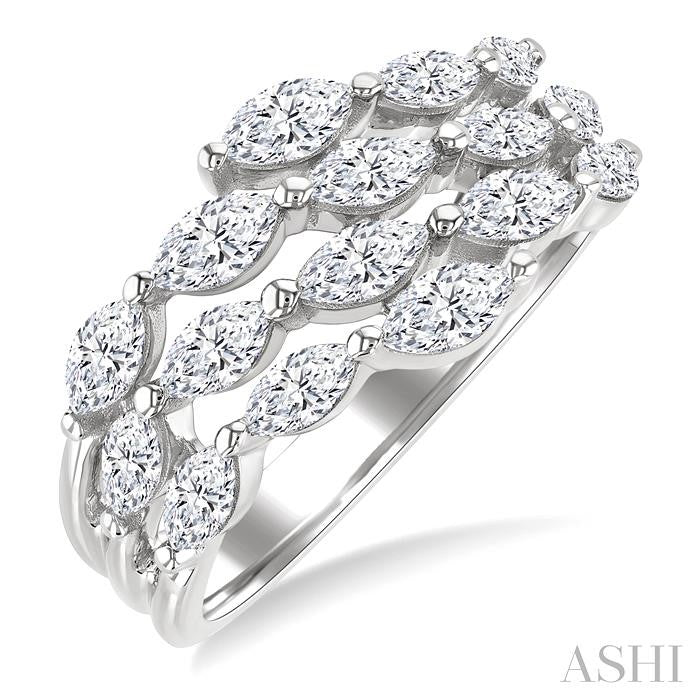 ASHI Marquise Shape Diamond Fashion Ring 360X0PPFGWG-1.50
