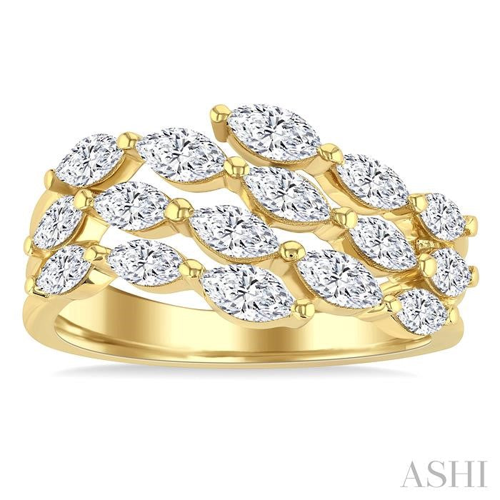 ASHI Marquise Shape Diamond Fashion Ring 360X0PPFGYG-1.50
