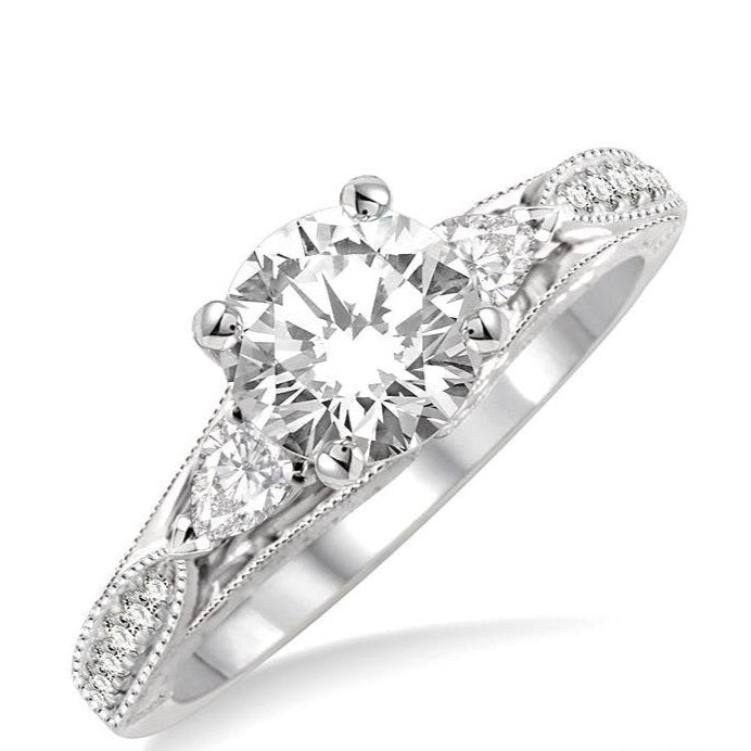Parkplace Jewelers Round Shape Diamond Engagement Ring 15121PPFVWG-LE
