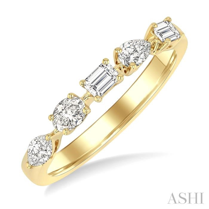 ASHI Mixed Shape Diamond Fashion Band 361K3PPFGYG