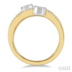 ASHI Round Shape Lovebright Diamond Fashion Ring 361N4PPFGYW